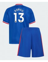 Manchester United Patrick Dorgu #13 Venkovní dres pro děti 2026-27 Krátký Rukáv (+ trenýrky)